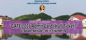 GATE 2025 Hall Ticket Download